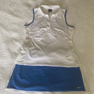Nike Dry Fit Tennis Top and Skirt Sz M,
